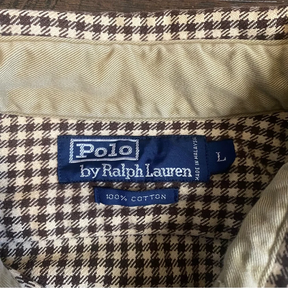 Vintage 100% Wool Polo Ralph Lauren‎ Flannel